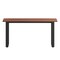 Flash Furniture Redmond 60x30 Conf Tbl w/1in. Thick Dbl Sided Laminate Tbl Top w/PVC and U-Frame Steel Bse, Walnut MT-M6030-WLT-UBF-GG - alternate 4